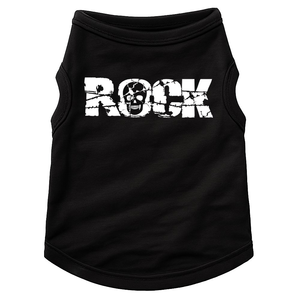 Rock Skull Grunge Doggie Tank