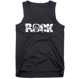 Rock Skull Grunge Tank Top