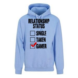 Relationship Status Gamer Funny Unisex Surf Hoodie