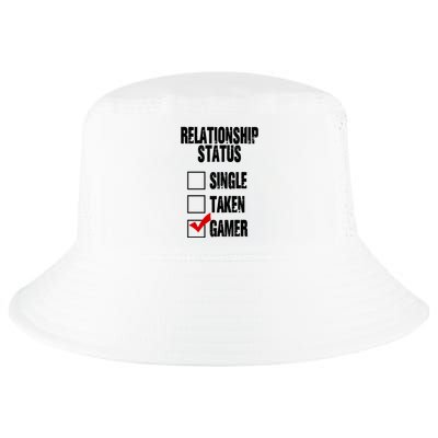 Relationship Status Gamer Funny Cool Comfort Performance Bucket Hat