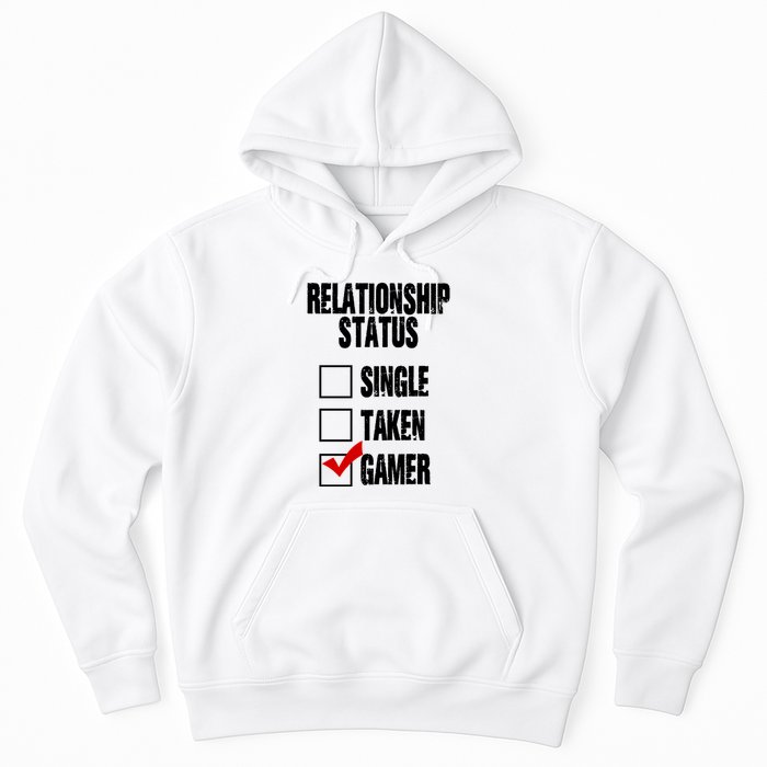 Relationship Status Gamer Funny Hoodie