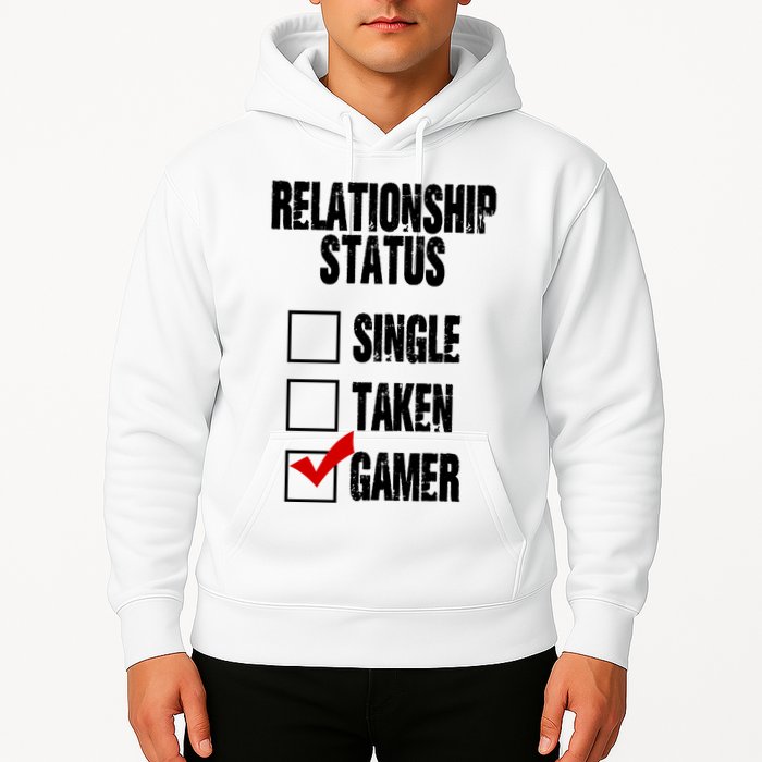 Relationship Status Gamer Funny Hoodie