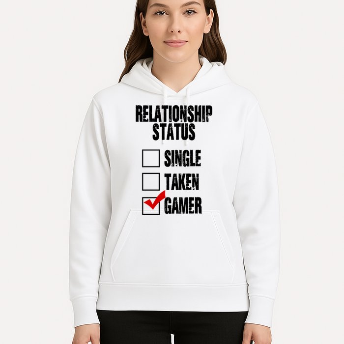 Relationship Status Gamer Funny Hoodie