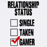 Relationship Status Gamer Funny Hoodie