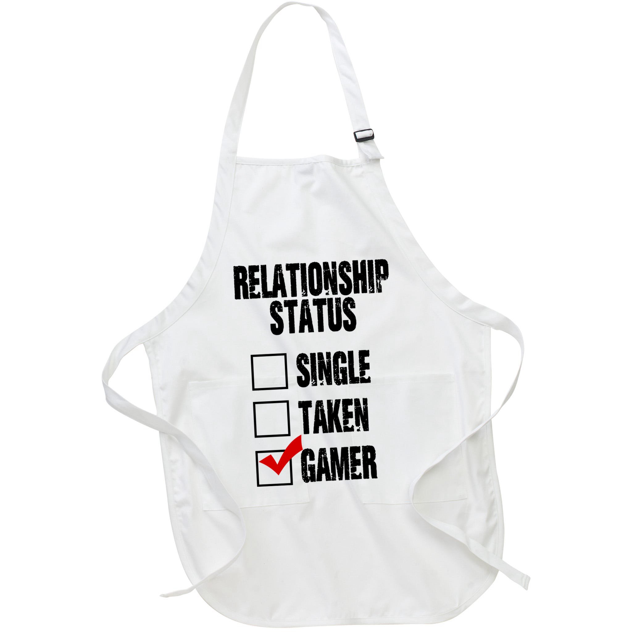 Relationship Status Gamer Funny Apron