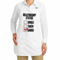 Relationship Status Gamer Funny Apron