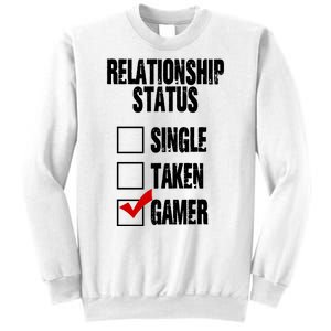 Relationship Status Gamer Funny Sweatshirt