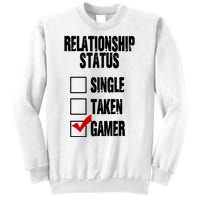 Relationship Status Gamer Funny Sweatshirt