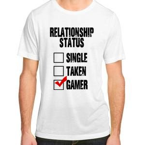 Relationship Status Gamer Funny Adult ChromaSoft Performance T-Shirt