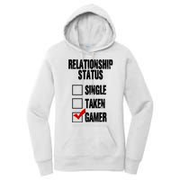 Relationship Status Gamer Funny Women's Pullover Hoodie