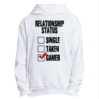 Relationship Status Gamer Funny Urban Pullover Hoodie