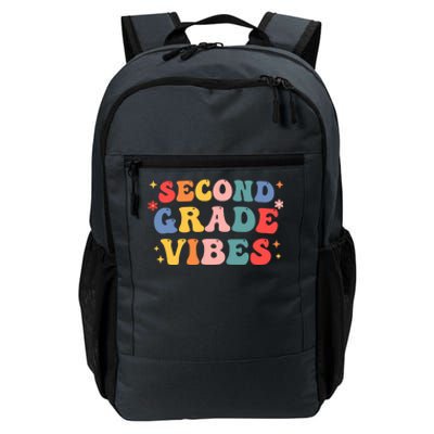 Retro Second Grade Vibes Teacher 2Nd Grade Fun Gift Daily Commute Backpack