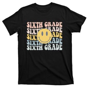 Retro Sixth Grade Teacher First Day Of School 6th Grade T-Shirt