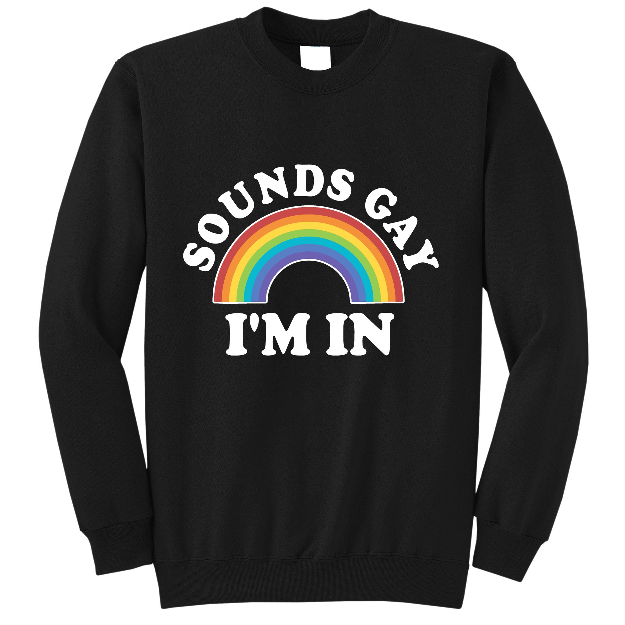 Rainbow Sounds Gay I'm In Gay Pride LGBT Sweatshirt