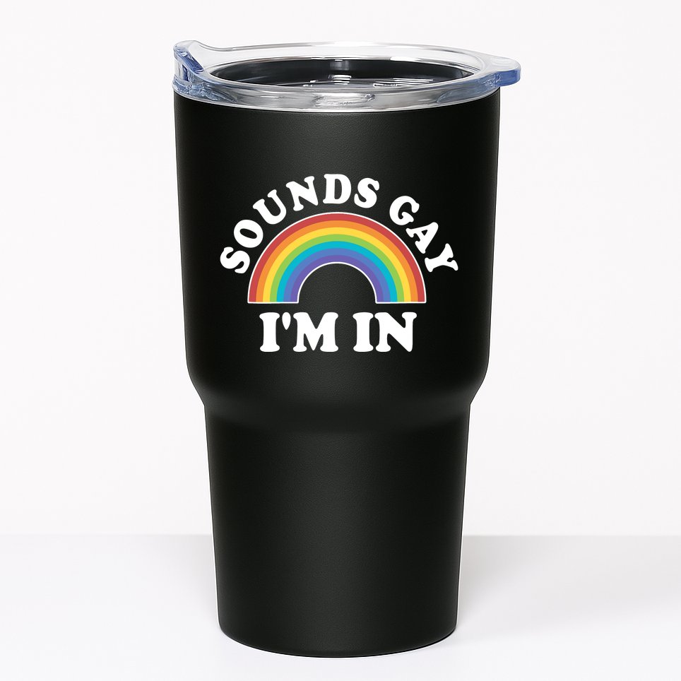 Rainbow Sounds Gay I'm In Gay Pride LGBT Tumbler