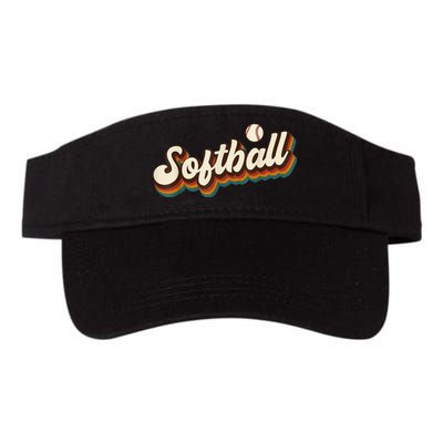 Retro Softball Graphic Softball Visor