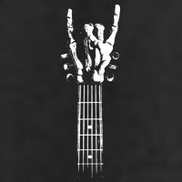 Rock Skeleton Guitar Cool Comfort Performance Bucket Hat