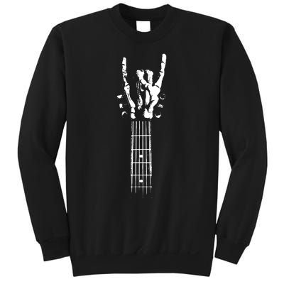 Rock Skeleton Guitar Sweatshirt