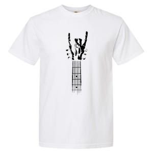 Rock Skeleton Guitar Garment-Dyed Heavyweight T-Shirt