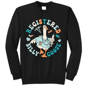 Registered Silly Goose Nursing Student Nurse Practitioner Sweatshirt