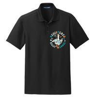 Registered Silly Goose Nursing Student Nurse Practitioner Dry Zone Grid Polo