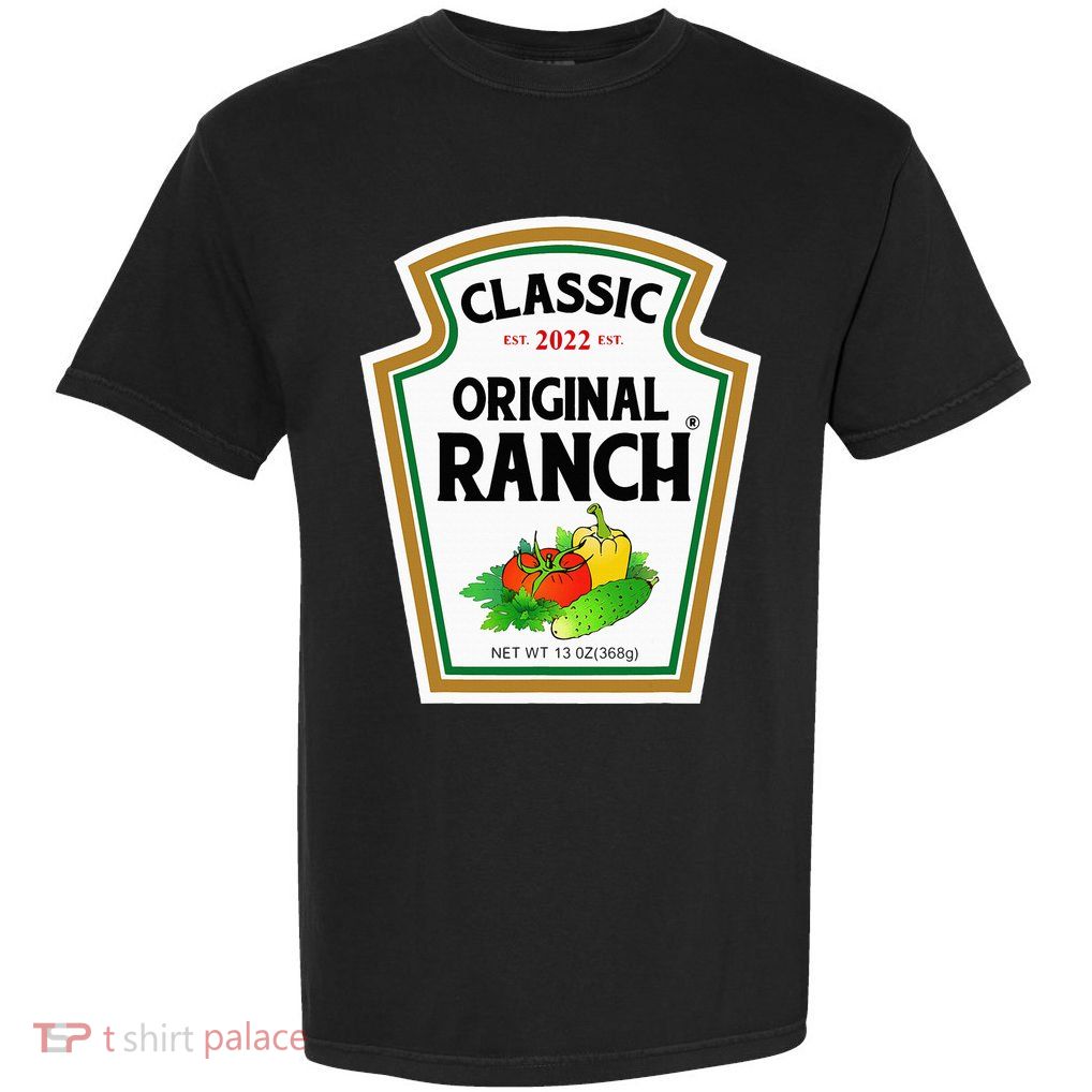 Ranch Sauce Green Salad Dressing Halloween Costume Matching Garment-Dyed Heavyweight T-Shirt