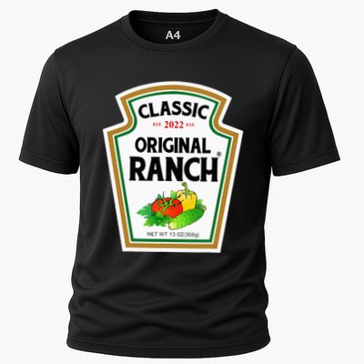 Ranch Sauce Green Salad Dressing Halloween Costume Matching Performance Shirt
