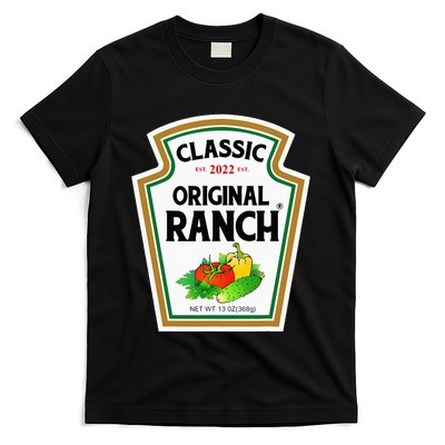 Ranch Sauce Green Salad Dressing Halloween Costume Matching T-Shirt
