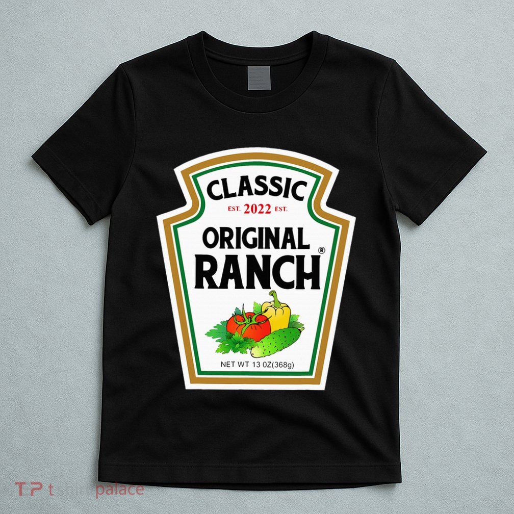 Ranch Sauce Green Salad Dressing Halloween Costume Matching T-Shirt