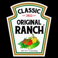 Ranch Sauce Green Salad Dressing Halloween Costume Matching Drawstring Bag
