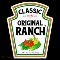 Ranch Sauce Green Salad Dressing Halloween Costume Matching Flatbill Hat