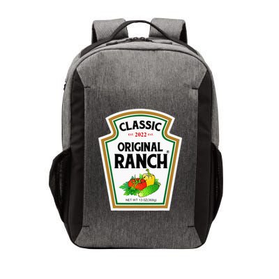 Ranch Sauce Green Salad Dressing Halloween Costume Matching Vector Backpack