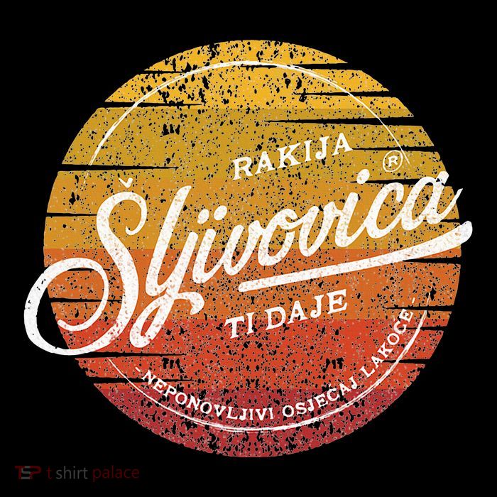 Rakija Sljivovica Hrvatska Bosna Srbija Balkans Kids T-Shirt