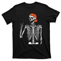 Rocker Skeleton Hand Rock On Costume Funny Halloween Gifts T-Shirt