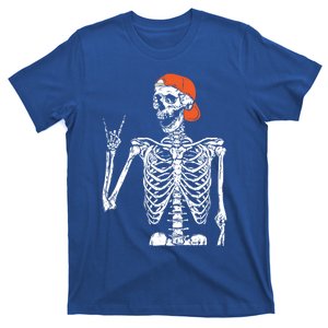 Rocker Skeleton Hand Rock On Costume Funny Halloween Funny Gift Cute Gift T-Shirt