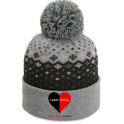 Retro Say Her Name Laken Riley Laken Riley Say Her Name The Baniff Cuffed Pom Beanie