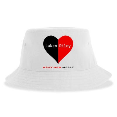 Retro Say Her Name Laken Riley Laken Riley Say Her Name Sustainable Bucket Hat