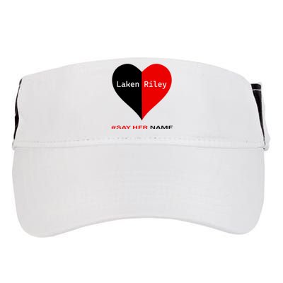 Retro Say Her Name Laken Riley Laken Riley Say Her Name Adult Drive Performance Visor