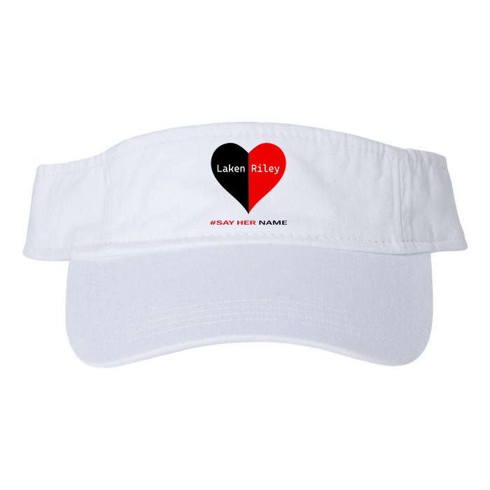 Retro Say Her Name Laken Riley Laken Riley Say Her Name Valucap Bio-Washed Visor