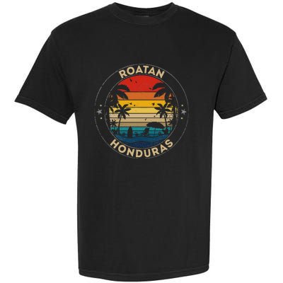 Roatan Souvenir Honduras Reminder Garment-Dyed Heavyweight T-Shirt