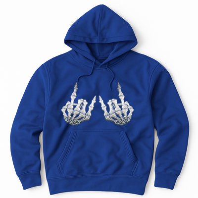 Rock Skeleton Hands Rock On Or Gift Hoodie