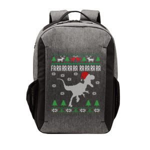 Raptor Santa Hat Velociraptor Dinosaur Lover Ugly Christmas Great Gift Vector Backpack