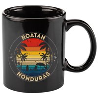 Roatan Souvenir Honduras Reminder 11oz C Handle Ceramic Mug