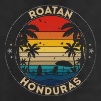 Roatan Souvenir Honduras Reminder 11oz C Handle Ceramic Mug