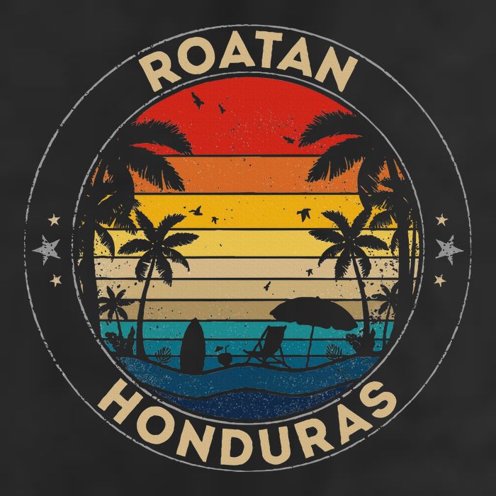 Roatan Souvenir Honduras Reminder 11oz C Handle Ceramic Mug