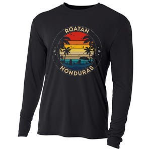 Roatan Souvenir Honduras Reminder Cooling Performance Long Sleeve Crew