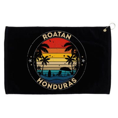 Roatan Souvenir Honduras Reminder Grommeted Golf Towel