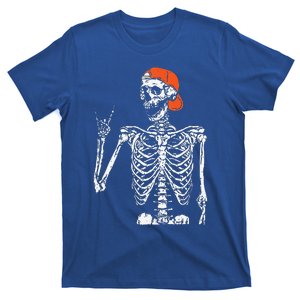 Rocker Skeleton Hand Rock On Costume Funny Halloween Gifts Funny T-Shirt