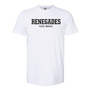 Renegades Shawnee High School Field Hockey Softstyle CVC T-Shirt