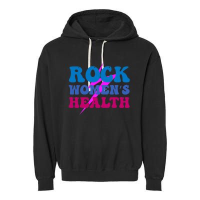 Rock 's Health Groovy Design Garment-Dyed Fleece Hoodie